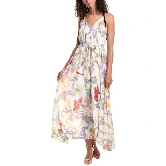Joie Esmeralda Silk Gown Maxi Dress - Picture 2 of 15